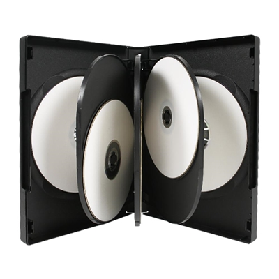 USDM DVD Case 8 Disc Black
